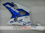 Kit de carénage à injection pour GSX R750 00-03 - Bleu, Blanc - Jordan #OYO87901056