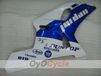 Kit de carénage à injection pour GSX R600 01-03 - Bleu, Blanc - DUNLOP, Jordan #OYO87901051