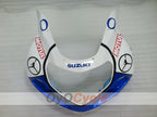 Kit de carénage à injection pour GSX R1000 00-02 - Bleu, Blanc - DUNLOP #OYO87905226