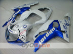 Kit de carénage à injection pour GSX R1000 00-02 - Bleu, Blanc - DUNLOP #OYO87905226