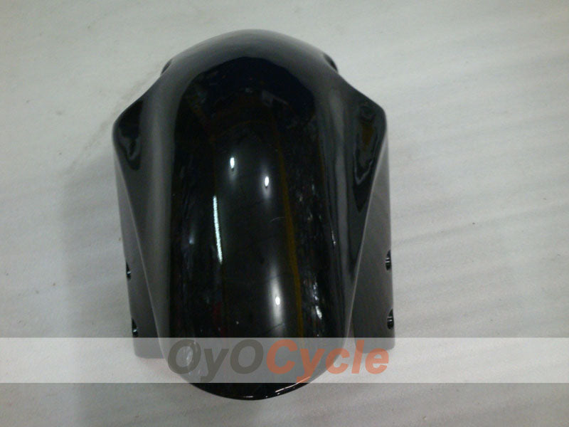 Kit de carénage à injection pour GSX R750 00-03 - Blanc, noir, argenté - Style d’origine #OYO87905159