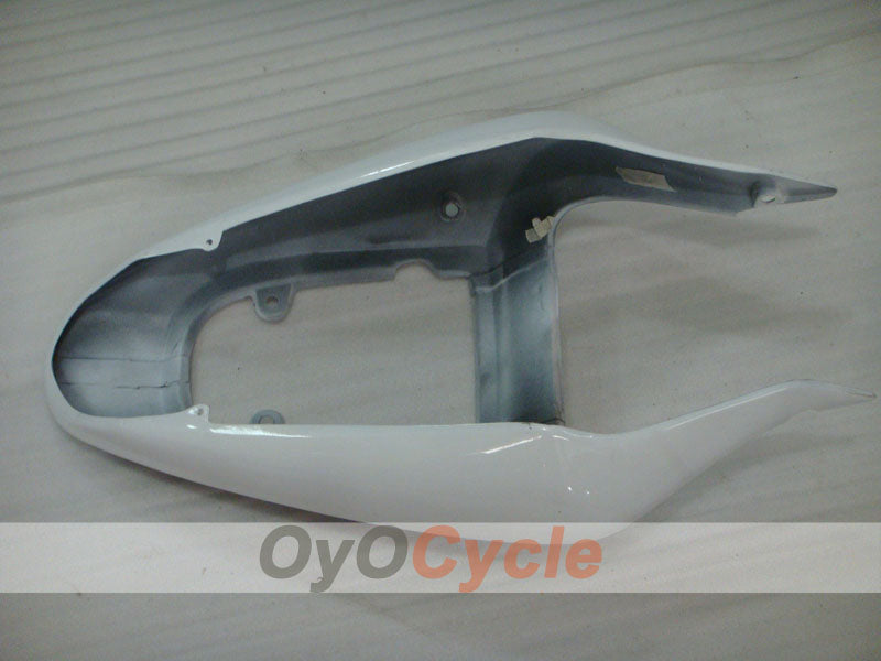 Kit de carénage à injection pour GSX R600 01-03 - Blanc, noir, argent - Style d'origine #OYO87905104
