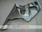 Kit de carénage à injection pour GSX R600 01-03 - Blanc, noir, argent - Style d'origine #OYO87905104