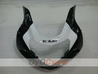 Kit de carénage à injection pour GSX R600 01-03 - Blanc, noir, argent - Style d'origine #OYO87905104