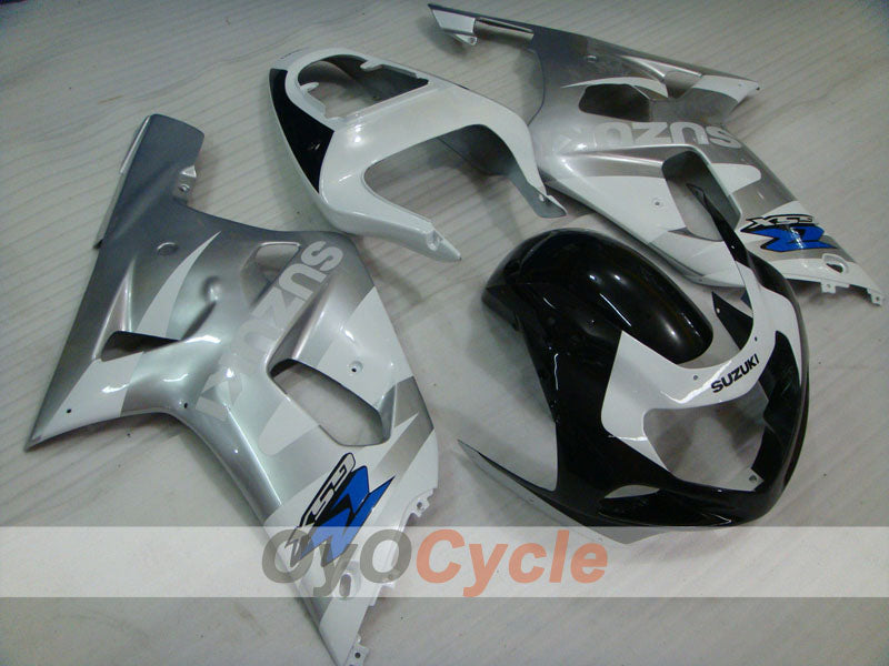 Kit de carénage à injection pour GSX R600 01-03 - Blanc, noir, argent - Style d'origine #OYO87905104 Image secondaire du produit