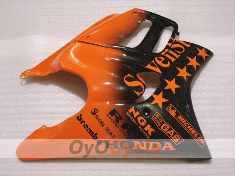 Kit de carénage à injection pour CBR600F3 97-98 - Orange, noir - SevenStars #OYO87900057