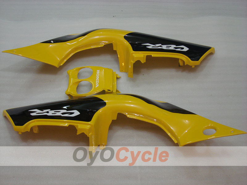 Kit de carénage à injection pour CBR250RR 88-89 - Jaune, noir - Style d'origine #OYO87902900
