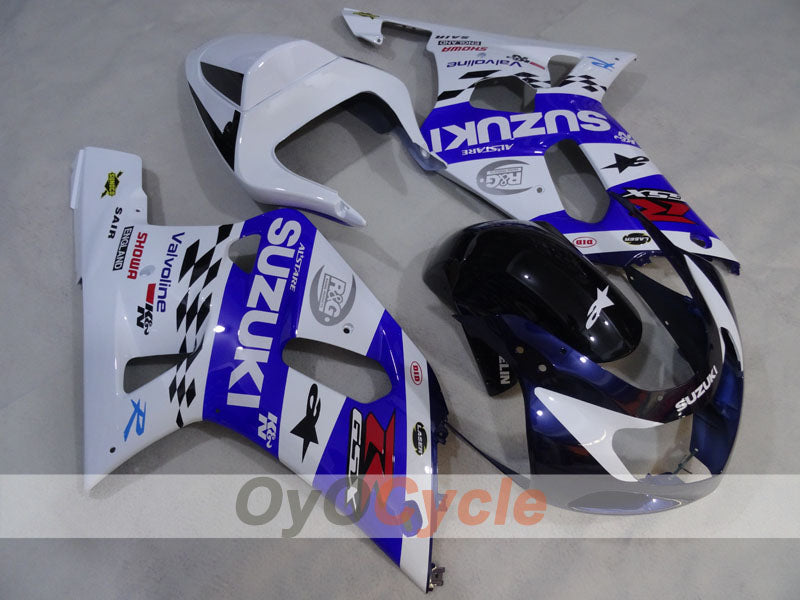 Kit de carénage à injection pour GSX R1000 00-02 - Bleu, Blanc - MICHELIN #OYO87905183 Image principale du produit
