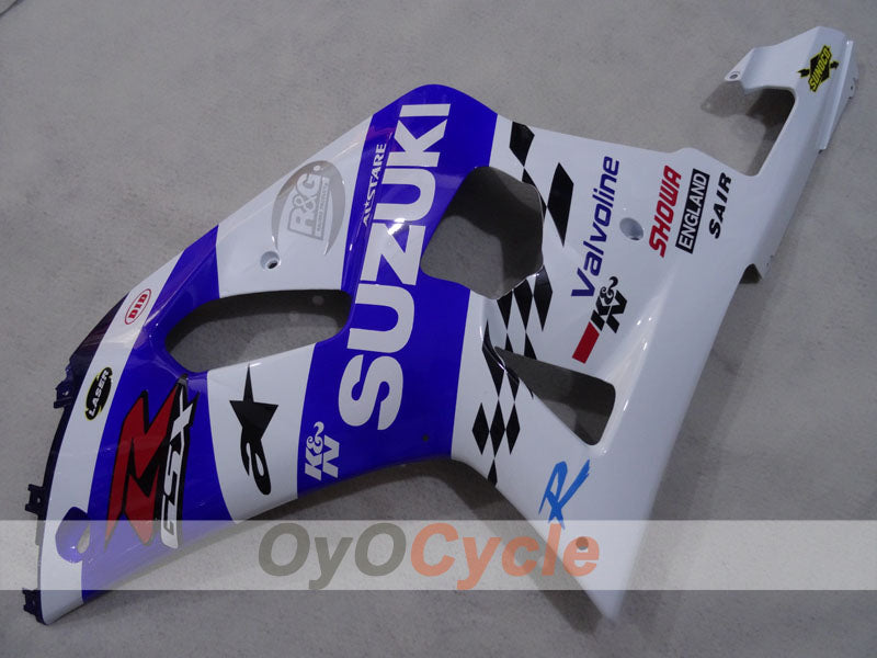 Carénage latéral gauche et droit pour Suzuki 00-03 GSXR750 #OYO87908613