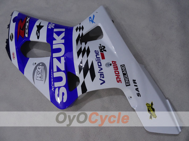 Carénage latéral gauche et droit pour Suzuki 00-03 GSXR750 #OYO87908613