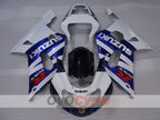 Kit de carénage à injection pour GSX R600 01-03 - Blanc, Noir - Style usine #OYO87905119