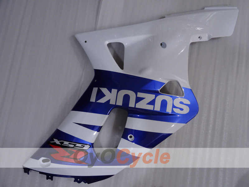 Kit de carénage à injection pour GSX R1000 00-02 - Bleu, Blanc - Style usine #OYO87905219