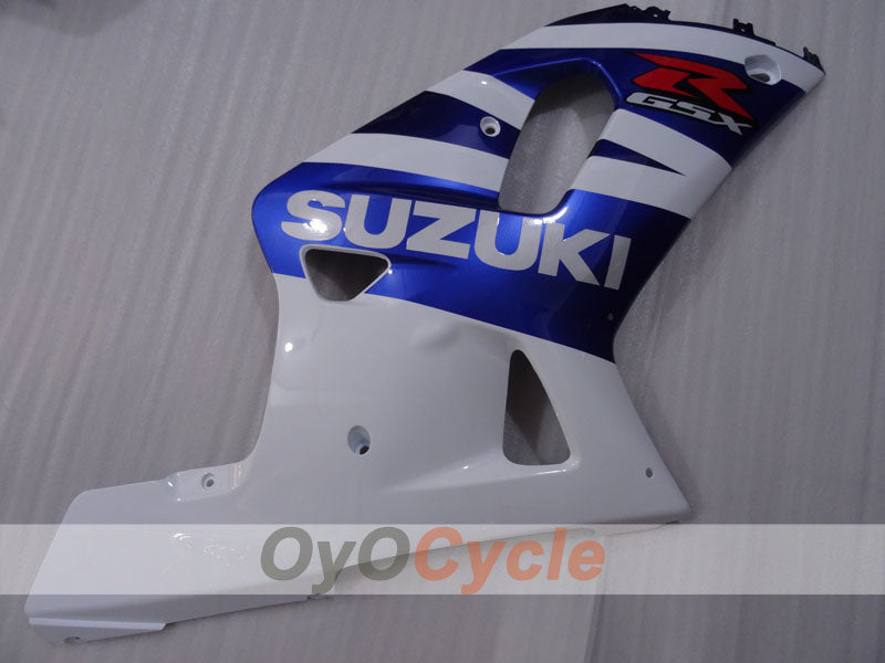 Kit de carénage à injection pour GSX R1000 00-02 - Bleu, Blanc - Style usine #OYO87905219