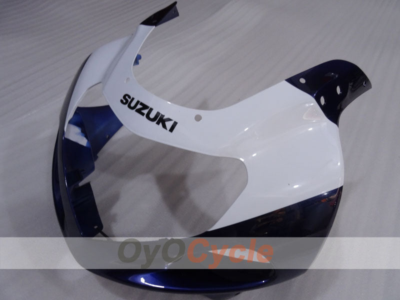 Kit de carénage à injection pour GSX R1000 00-02 - Bleu, Blanc - Style usine #OYO87905219
