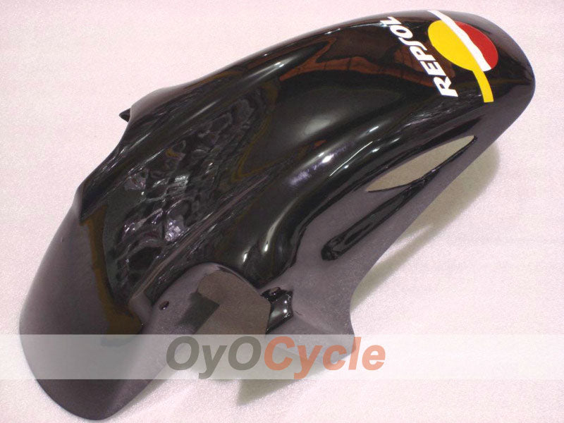 Kit de carénage à injection pour CBR600F3 95-96 - Orange, Noir - Repsol #OYO87902761