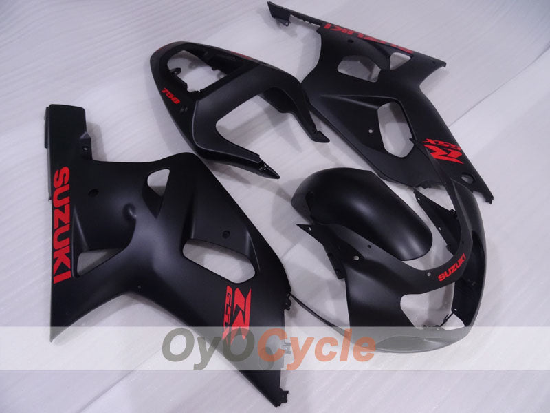 Kit de carénage injecté pour GSX R750 00-03 - Noir - Style d'origine #OYO87905133 Image principale du produit