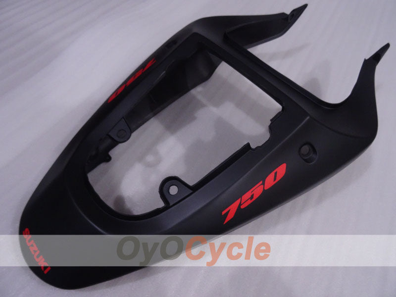Kit de carénage injecté pour GSX R750 00-03 - Noir - Style d'origine #OYO87905133