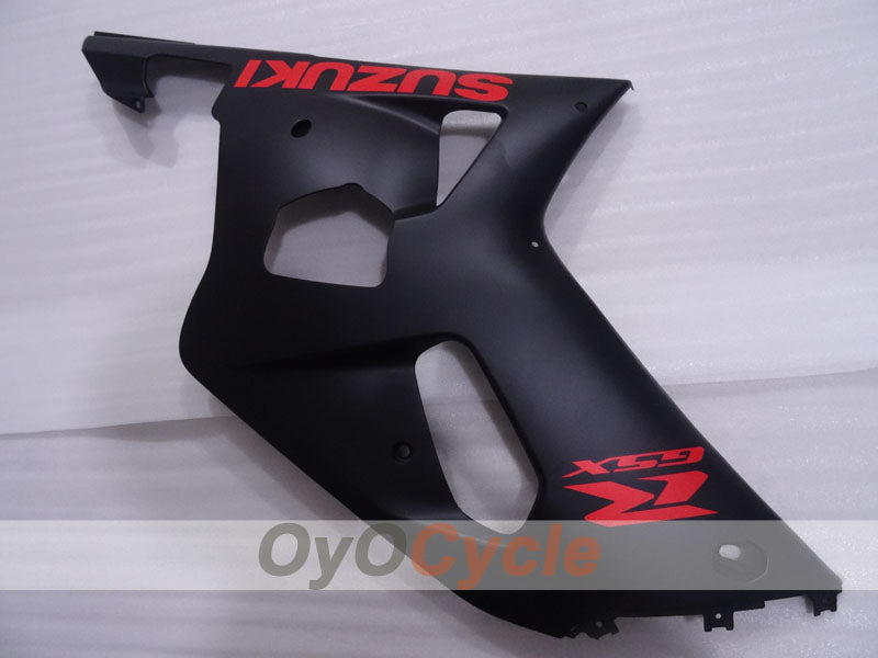 Kit de carénage injecté pour GSX R750 00-03 - Noir - Style d'origine #OYO87905133