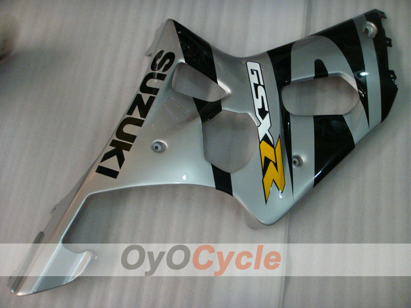 Kit de carénage à injection pour GSX R1000 00-02 - Noir, argent - Style d'origine #OYO87901772