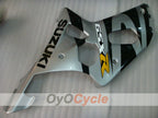 Kit de carénage à injection pour GSX R1000 00-02 - Noir, argent - Style d'origine #OYO87901772