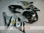 Kit de carénage à injection pour GSX R1000 00-02 - Noir, argent - Style d'origine #OYO87901772