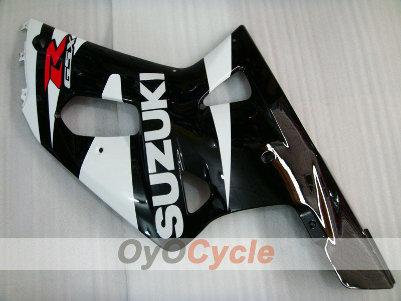 Kit de carénage à injection pour GSX R1000 00-02 - Blanc, noir - Style d'origine #OYO87901776