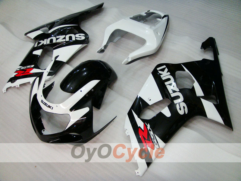 Kit de carénage à injection pour GSX R1000 00-02 - Blanc, noir - Style d'origine #OYO87901776 Image secondaire du produit