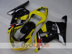 Kit de carénage à injection pour GSX R1000 00-02 - Jaune, Noir - Style usine #OYO87905224