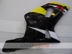 Kit de carénage à injection pour GSX R600 01-03 - Jaune, Noir - Style usine #OYO87905126
