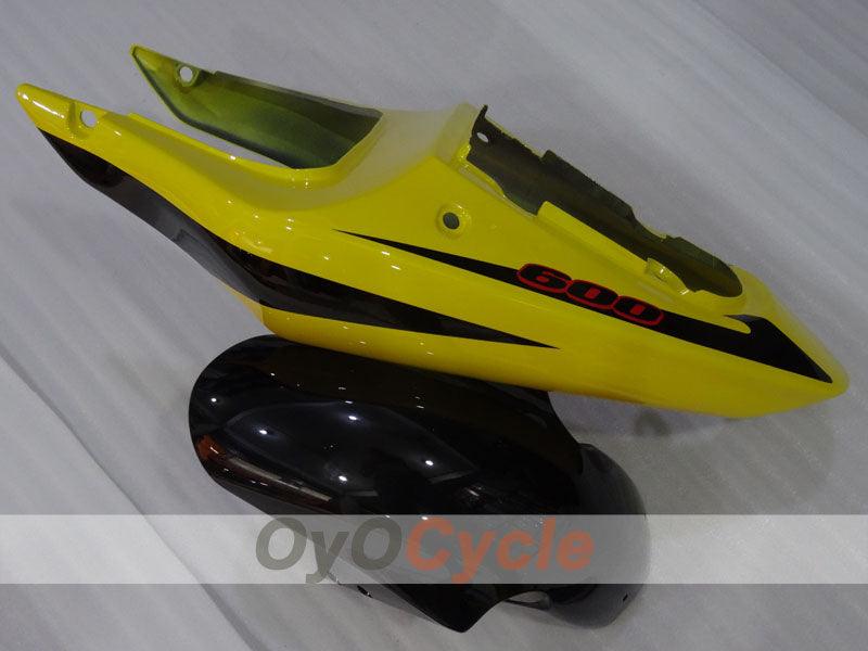 Kit de carénage à injection pour GSX R1000 00-02 - Jaune, Noir - Style usine #OYO87905224