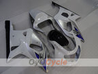 Kit de carénage à injection pour GSX R750 00-03 - Blanc - Style d’origine #OYO87905164