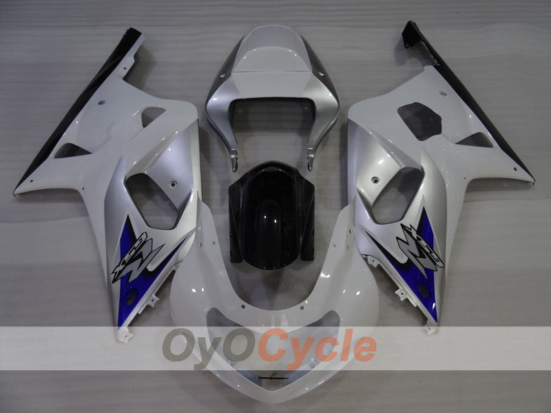 Kit de carénage à injection pour GSX R1000 00-02 - Blanc - Style d'origine #OYO87905210