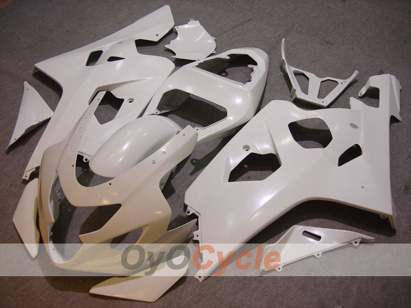 Kit de carénage à injection pour GSX R750 04-05 - Blanc - Style d'origine #OYO87901249