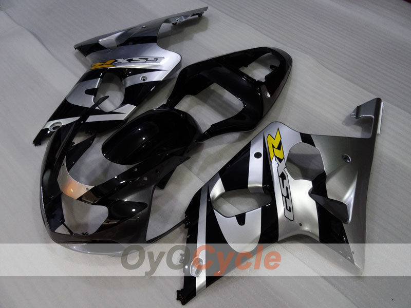 Kit de carénage à injection pour GSX R1000 00-02 - Noir, Argent - Style d'origine #OYO87905211 Image secondaire du produit