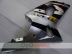 Kit de carénage à injection pour GSX R1000 00-02 - Noir, Argent - Style d'origine #OYO87905211