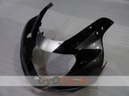Kit de carénage injecté pour GSX R750 00-03 - Noir, argenté - Style usine #OYO87905165
