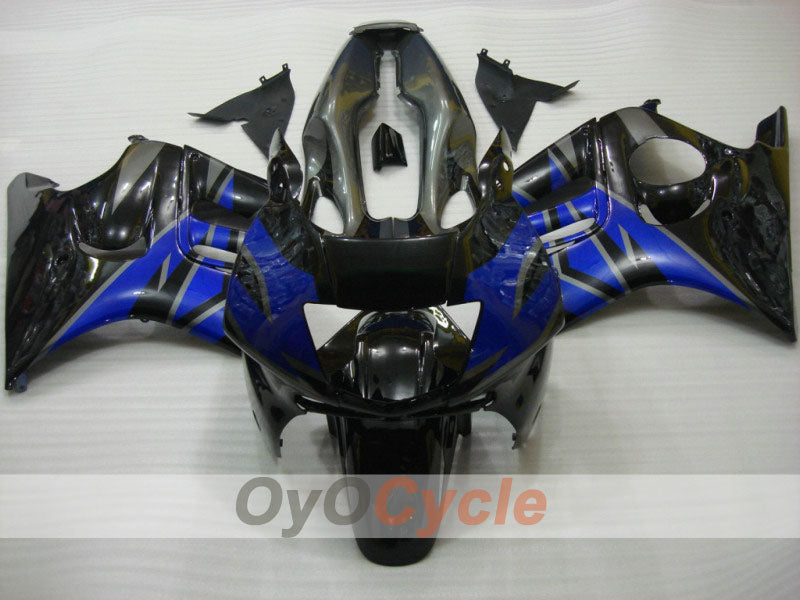 Kit de carénage à injection pour CBR600F3 97-98 - Bleu, Noir - Style d’origine #OYO87900093