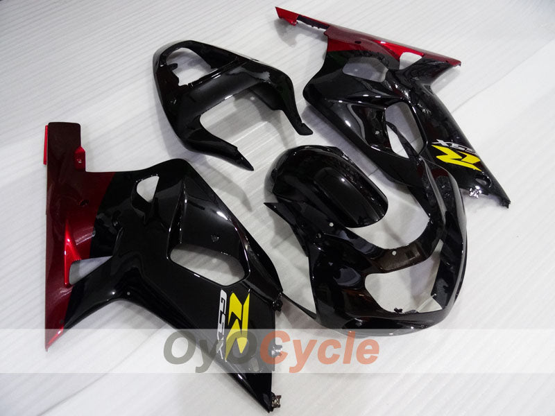Kit de carénage à injection pour GSX R1000 00-02 - Rouge, Noir - Style d'origine #OYO87905212 Image secondaire du produit
