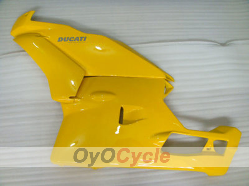 Kit de carénage à injection pour Ducati 999 03-04 - Jaune - Style usine #OYO87902353