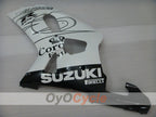 Kit de carénage à injection pour GSX R600 01-03 - Blanc, Noir - Corona, MOTUL #OYO87905115