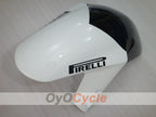 Kit de carénage injecté pour GSX R750 00-03 - Blanc, noir - Corona #OYO87905170