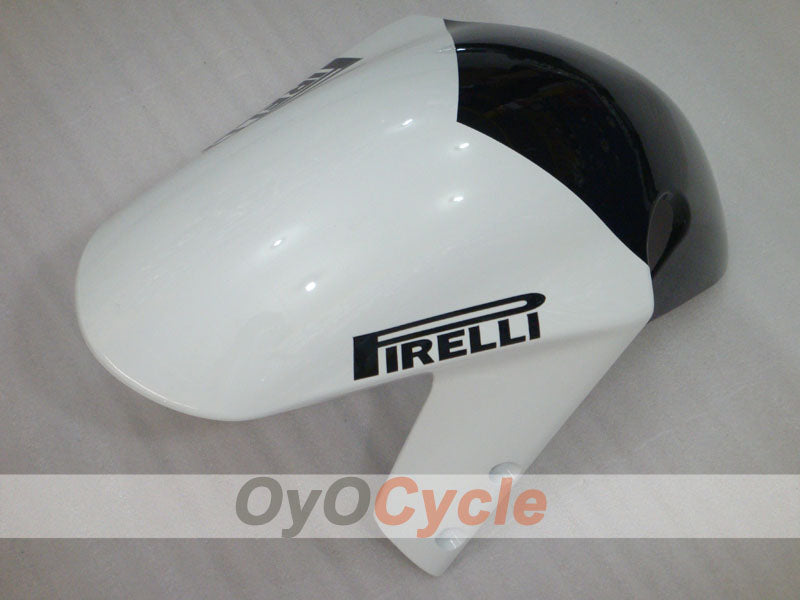Kit de carénage à injection pour GSX R1000 00-02 - Blanc, Noir - Corona, MOTUL #OYO87905216