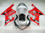 Kit de carénage à injection pour GSX R750 00-03 - Rouge, gris - Style d'origine #OYO87901127