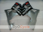Kit de carénage à injection pour GSX R600 01-03 - Noir, argent - Style d'origine #OYO87901139