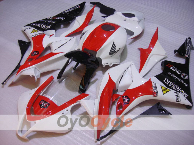 Kit de carénage à injection pour CBR600RR 07-08 - Rouge, Blanc - M Racing, Moriwaki #OYO87900374 Image principale du produit