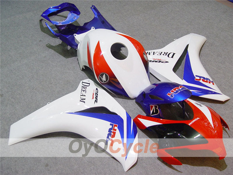 Kit de carénage injecté pour CBR1000RR 08-11 - Rouge, Blanc - Dream #OYO87900656 Image principale du produit