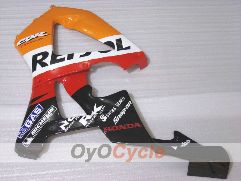 Kit de carénage à injection pour CBR900RR 929 00-01 - Jaune, Noir - MICHELIN, Repsol #OYO87902734