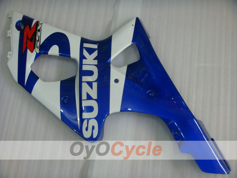 Kit de carénage à injection pour GSX R1000 00-02 - Bleu, blanc - Style d'usine #OYO87901794