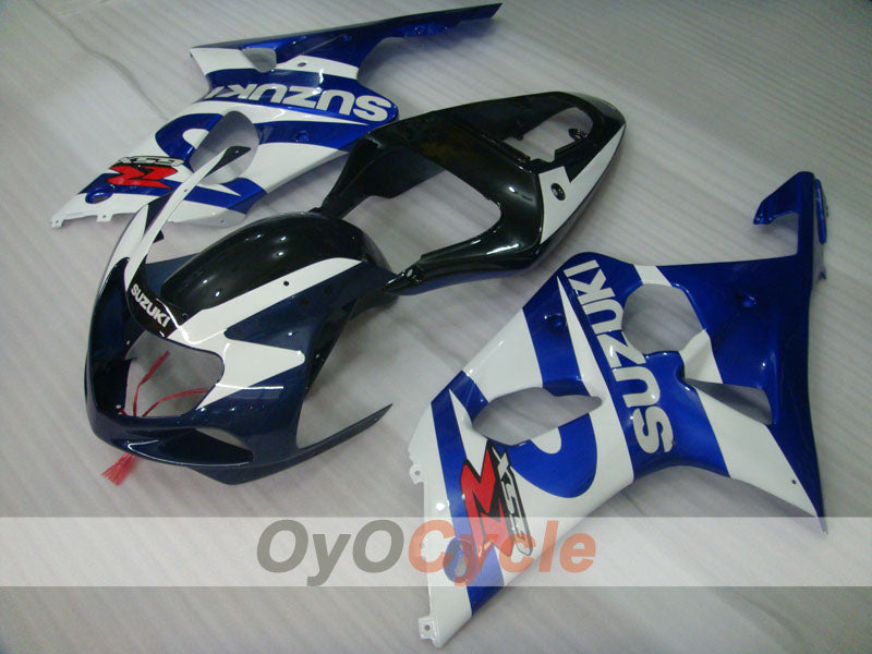 Kit de carénage à injection pour GSX R1000 00-02 - Bleu, blanc - Style d'usine #OYO87901794