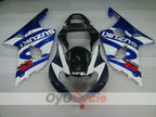 Kit de carénage à injection pour GSX R1000 00-02 - Bleu, blanc - Style d'usine #OYO87901794
